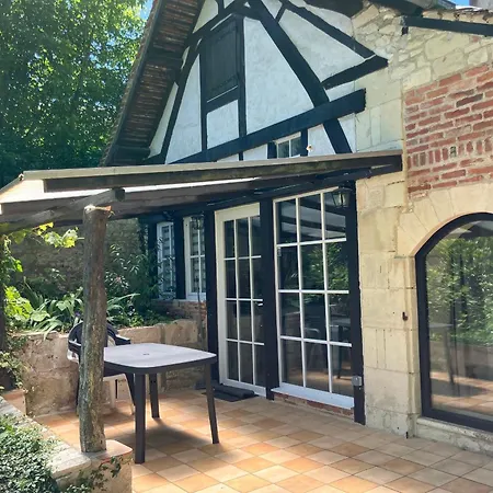 Maison Atypique 76m² - Centre La Roche-posay, Terrasse, Jardin Cloture - Fr-1-541-60 * La Roche-Posay