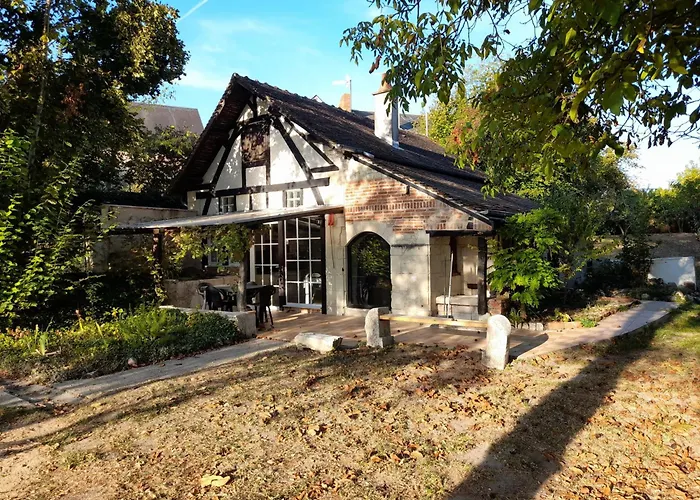 Maison Atypique 76m² - Centre La Roche-posay, Terrasse, Jardin Clôturé - Fr-1-541-60 La Roche-Posay